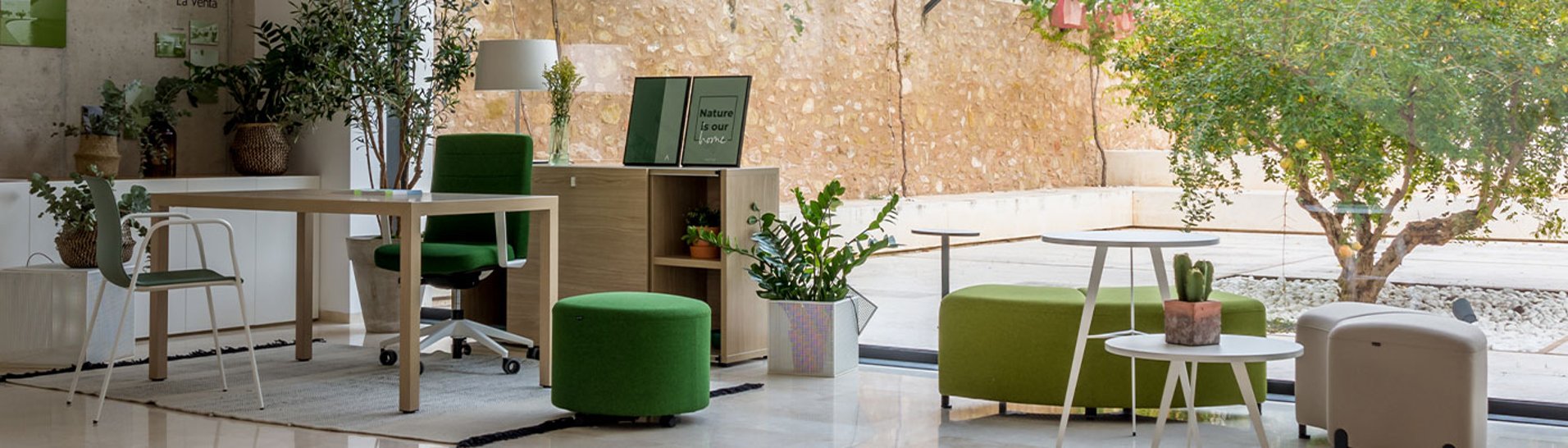 Natural or Mediterranean. Adapt the Home Office to your  style Natural or Mediterranean. Adapt the Home Office to your  style