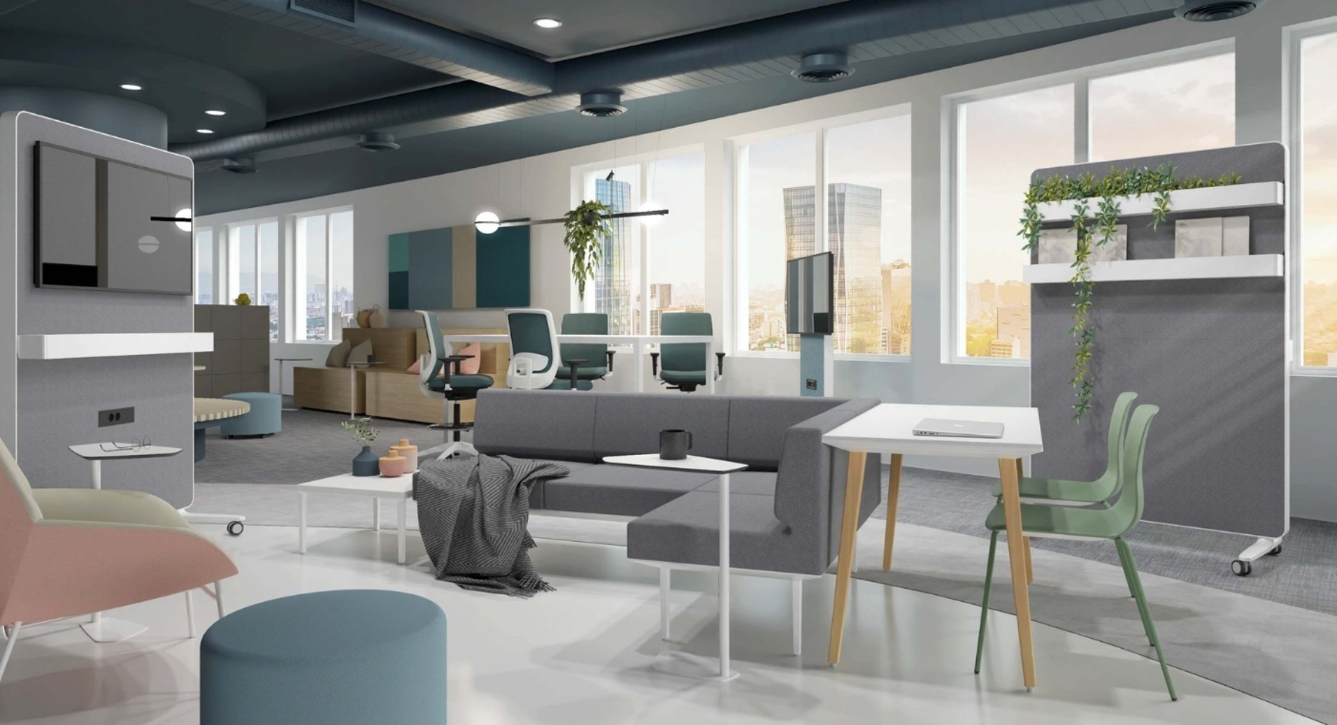 Des solutions agiles qui apportent un air de liberté à l'espace de travail