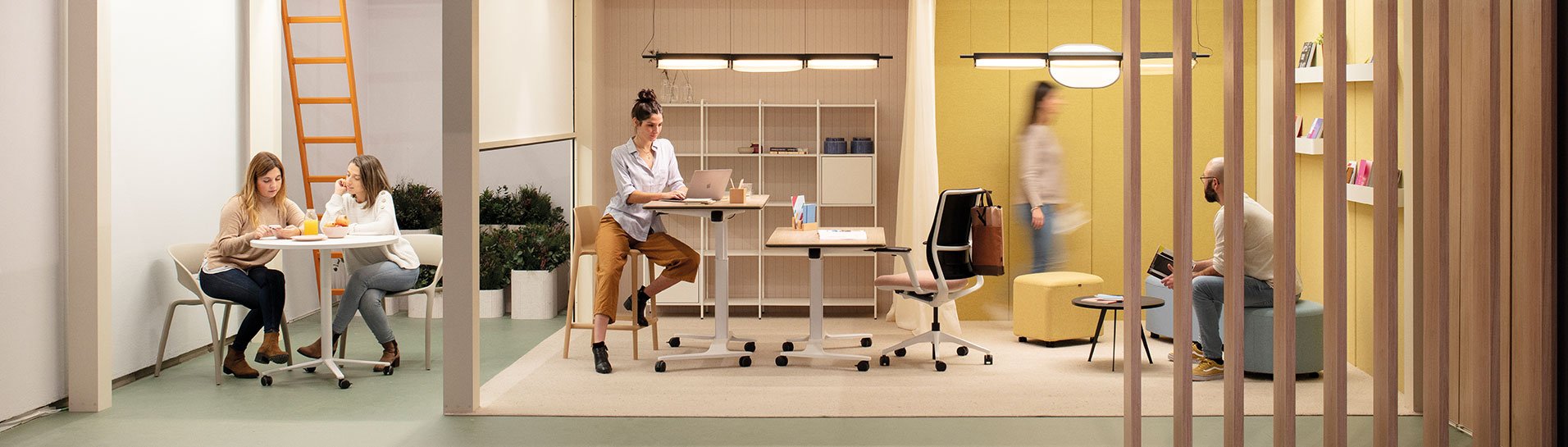 Spaces to connect, spaces to live in Spaces to connect, spaces to live in