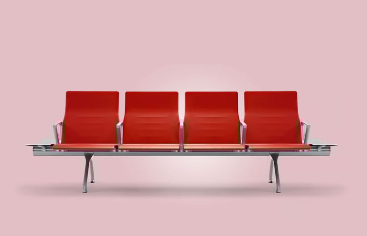 Waiting chairs and benches