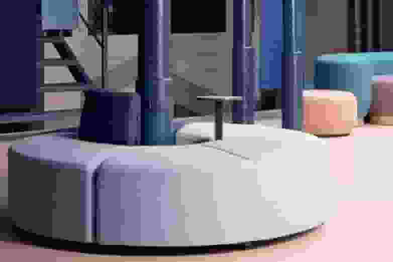 office showroom psychological colours