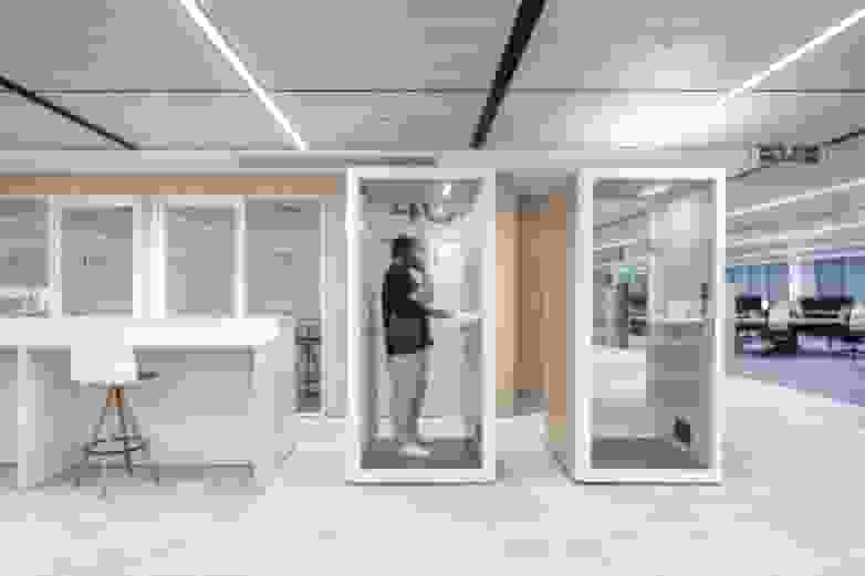 Image of the soundproof booths