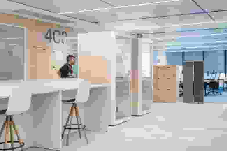 Image of two soundproof booths