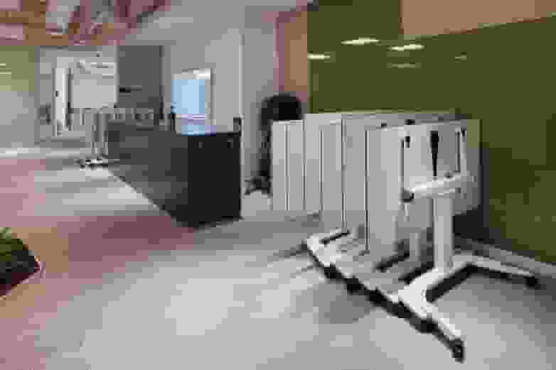 Image of two soundproof booths