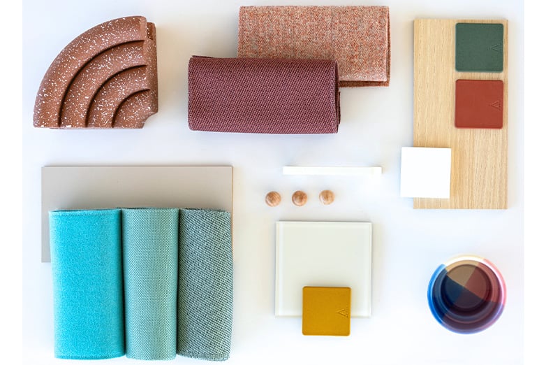 moodboard pastel colours